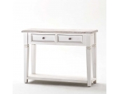 Konsolentisch aus weißem Kieferholz Vintage Design