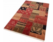 Parwis Orient-Teppich »Ferrara Patch«, rot, 90x160 cm